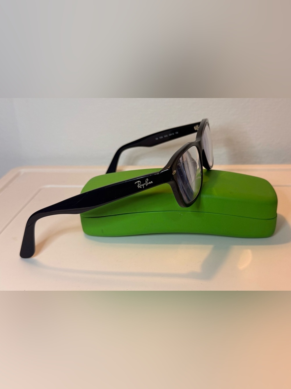 RAY-BAN RB 1528 3542 MATTE BLACK AUTHENTIC FRAMES EYEGLASSES 48-16